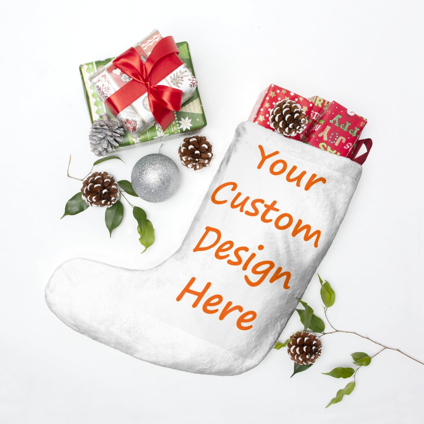 Christmas Stockings Custom Purchase & Message Artwork! No Limits!