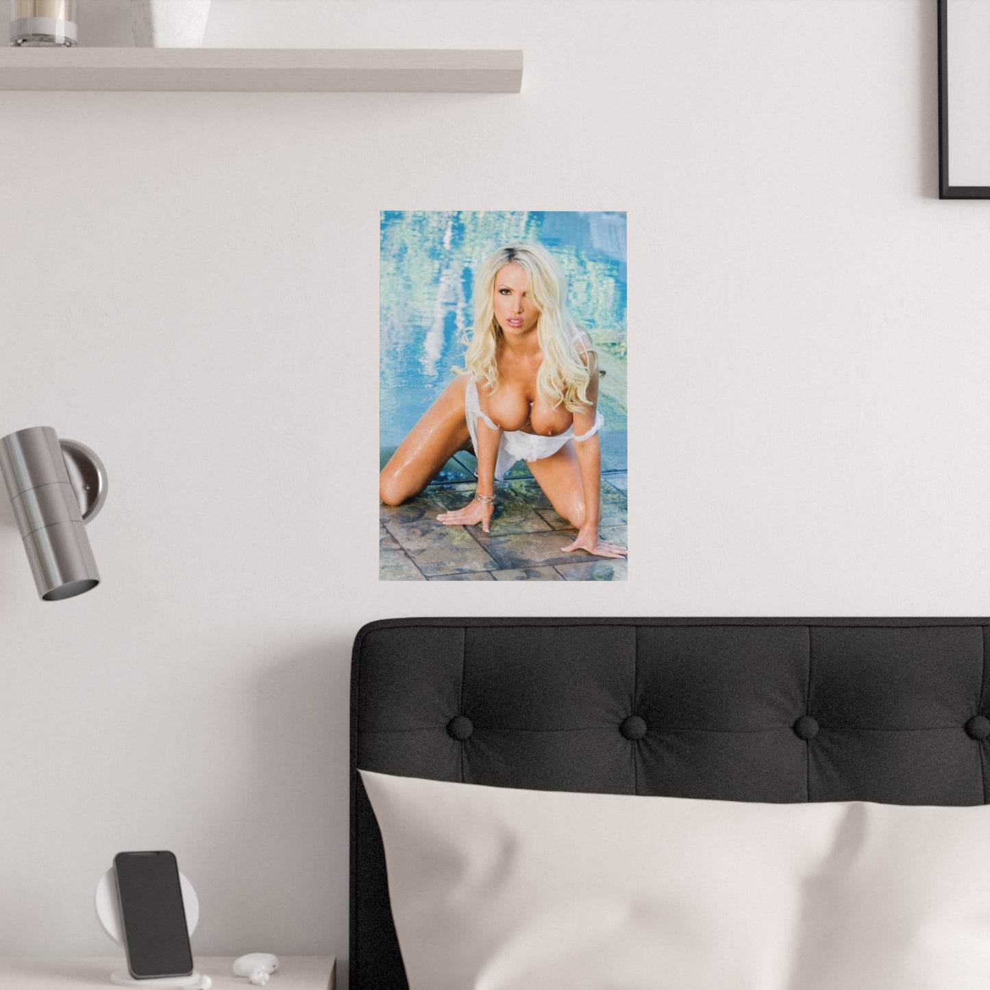 Satin Posters (210gsm) Penthouse Pet April 2010 Nikki Benz
