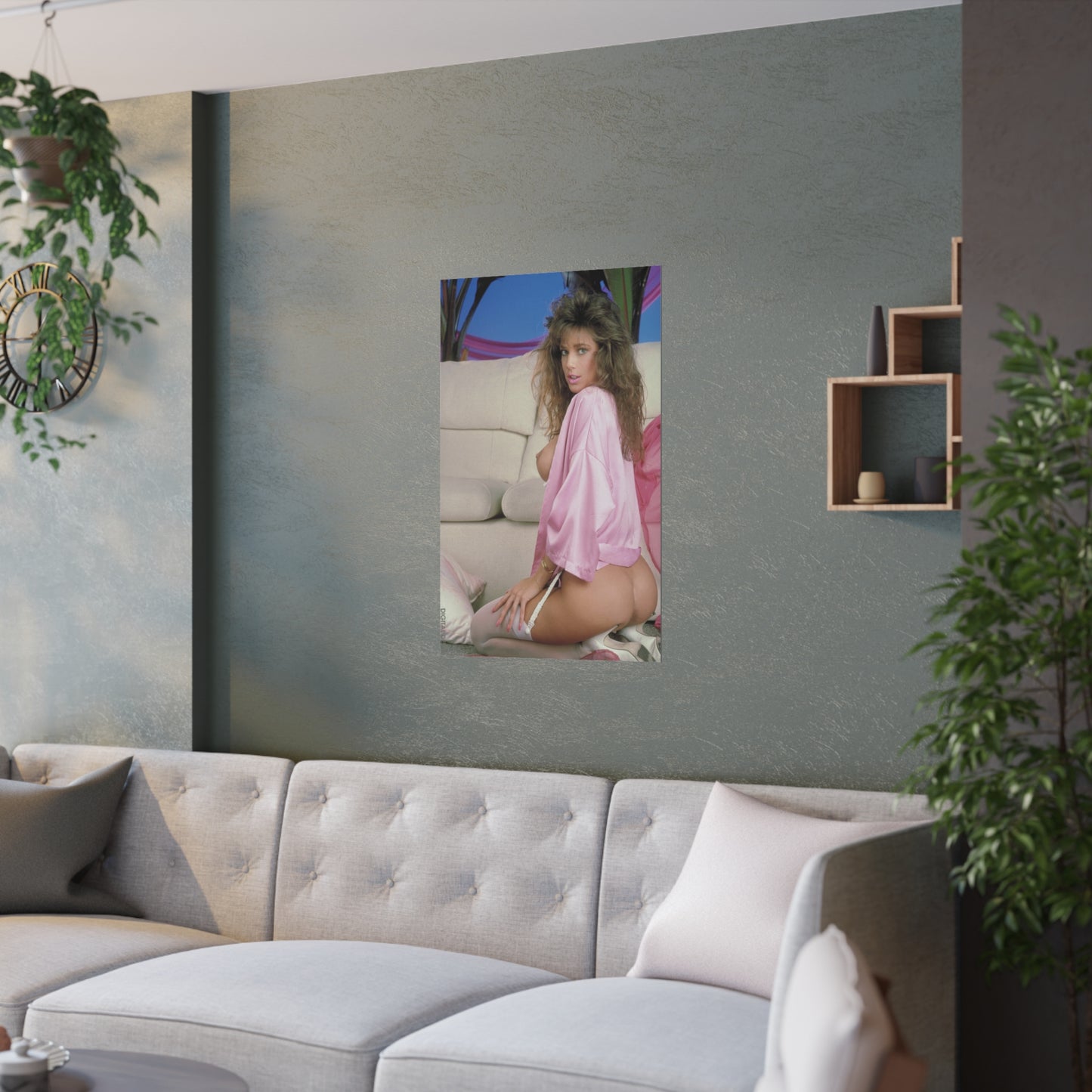 Satin Posters (210gsm) Pornstar Racquel Darrian Nude