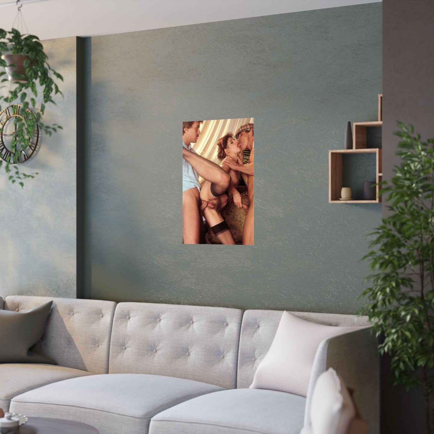 Satin Posters (210gsm) Retro Porn Scene