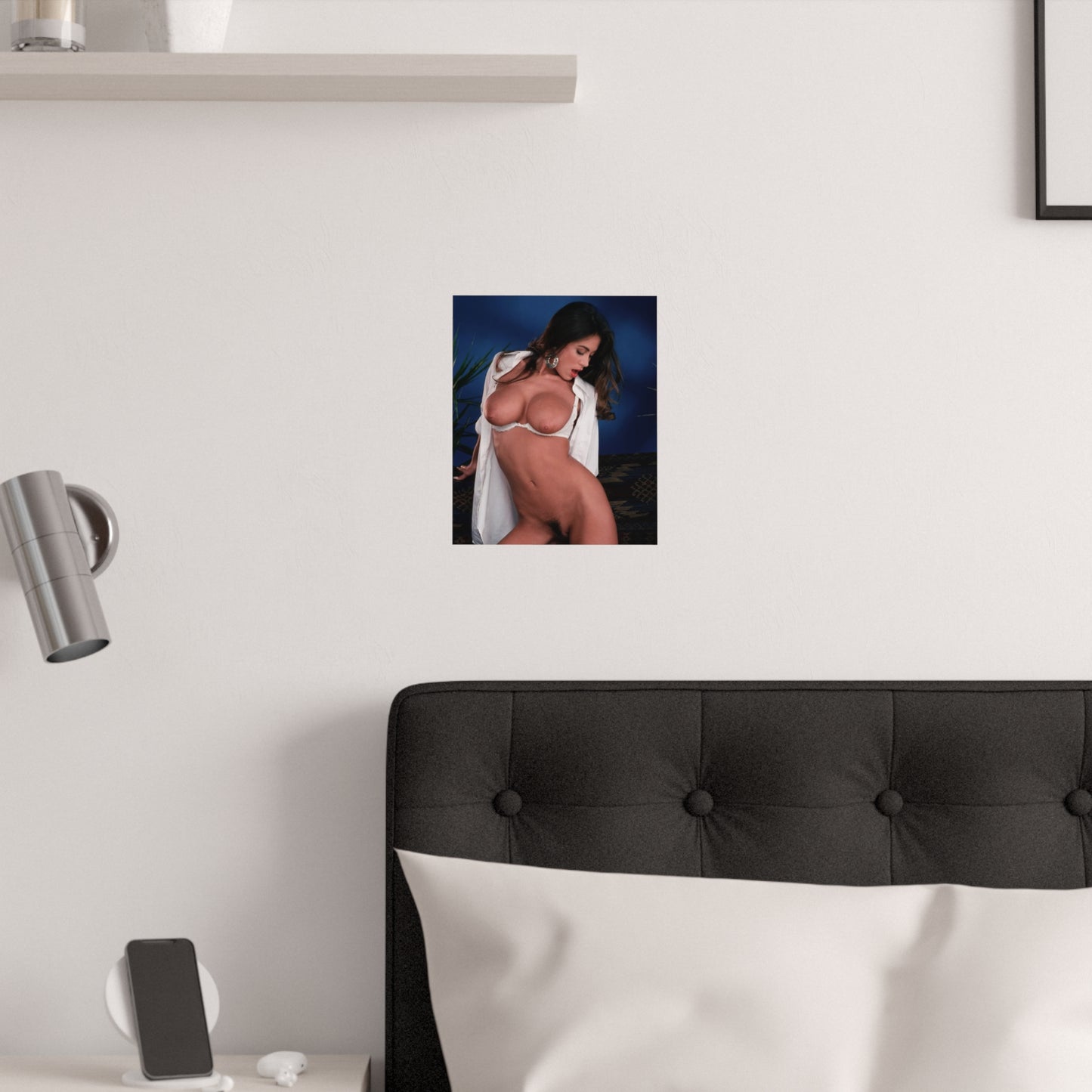 Satin Posters (210gsm) Retro Adult Star Chasey Lain Nude