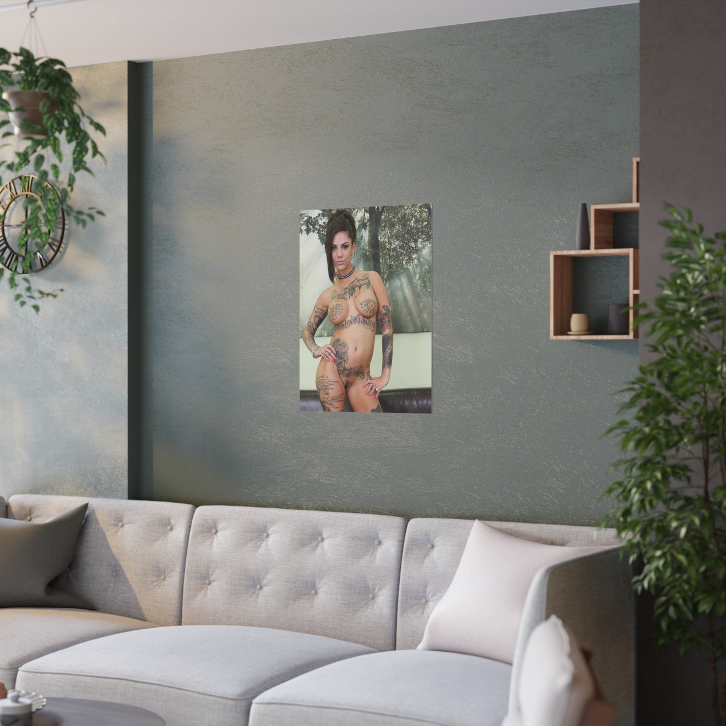 Satin Posters (210gsm) Pornstar Bonnie Rotten Nude