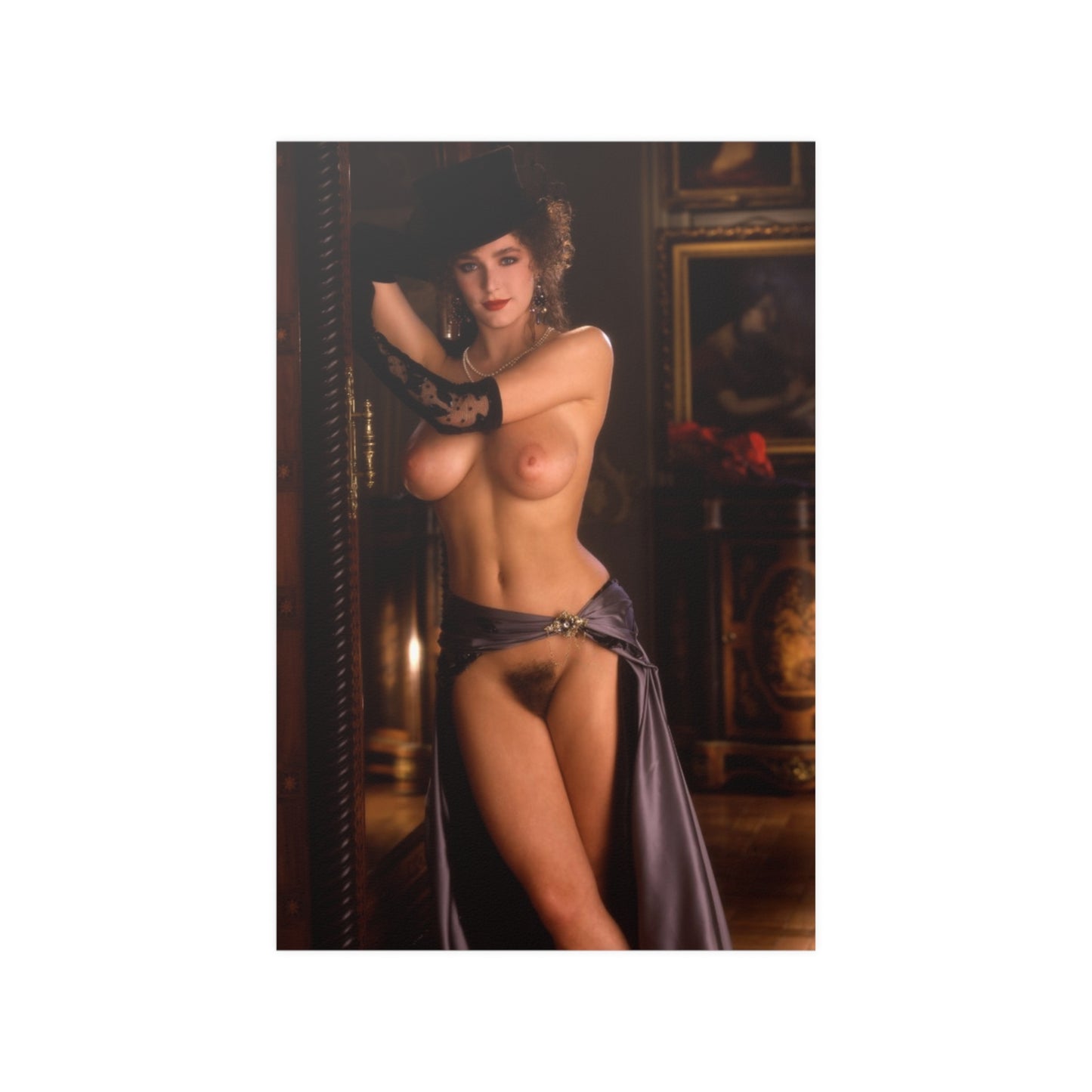 Satin Posters (210gsm) Playboy Playmate March 1987 Marina Baker