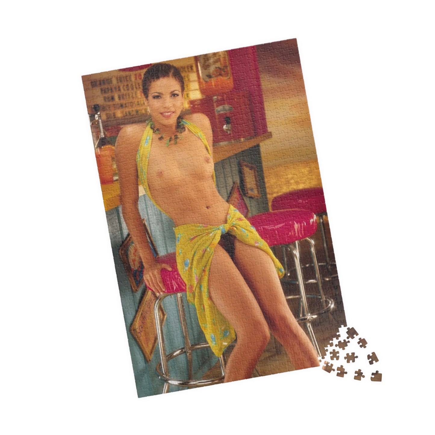 Puzzle (110, 252, 500, 1014-piece) Playboy Playmate July 1997 Daphnee Duplaix