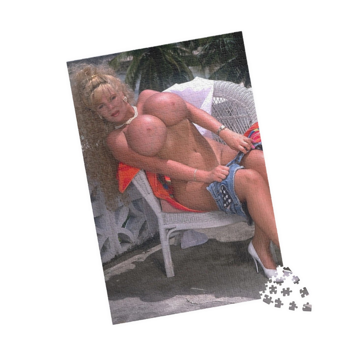 Puzzle (110, 252, 520, 1014-piece) Busty Candy Cantaloupes Nude