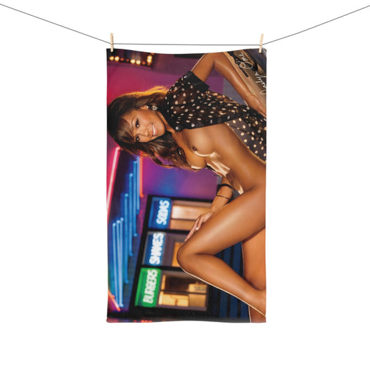 Hand Towel Playmate April 2013 Jaslyn Ome