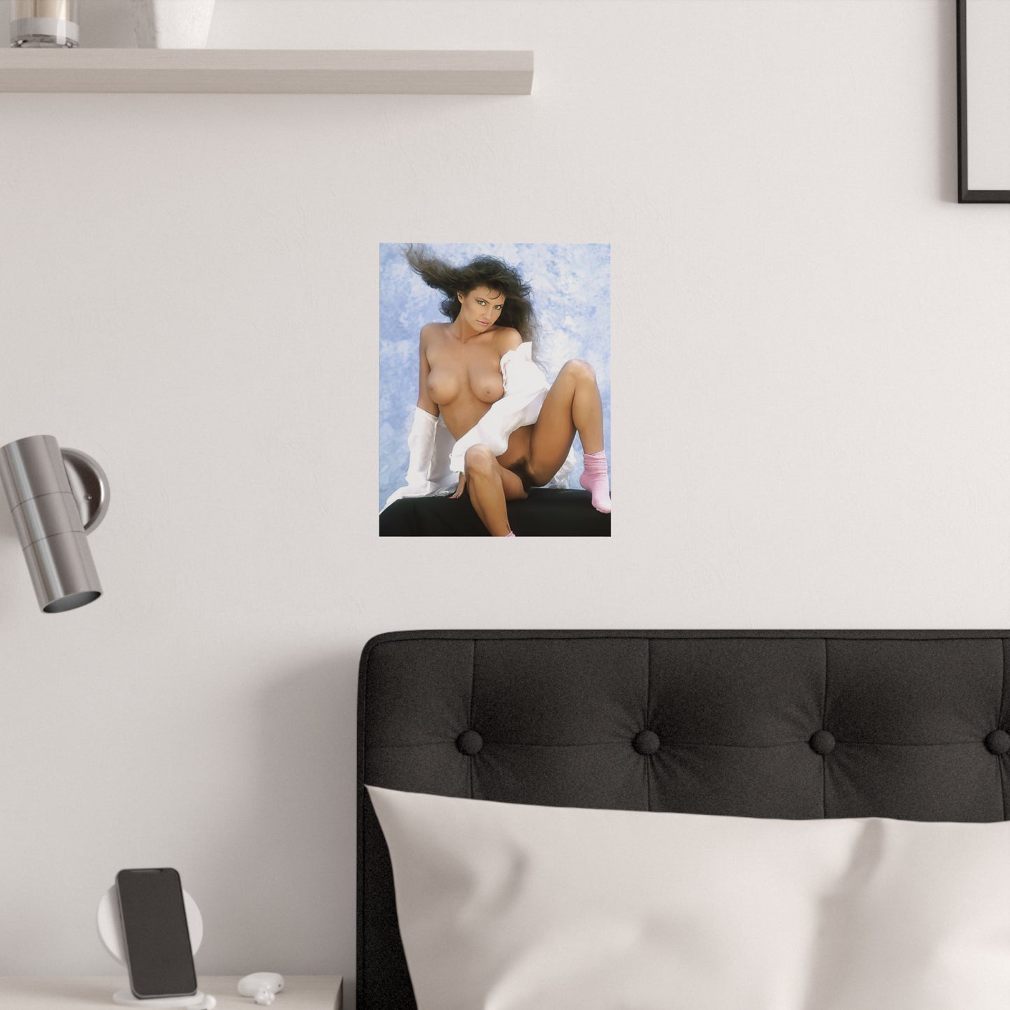 Satin Posters (210gsm) Retro Pornstar Ashlyn Gere Nude