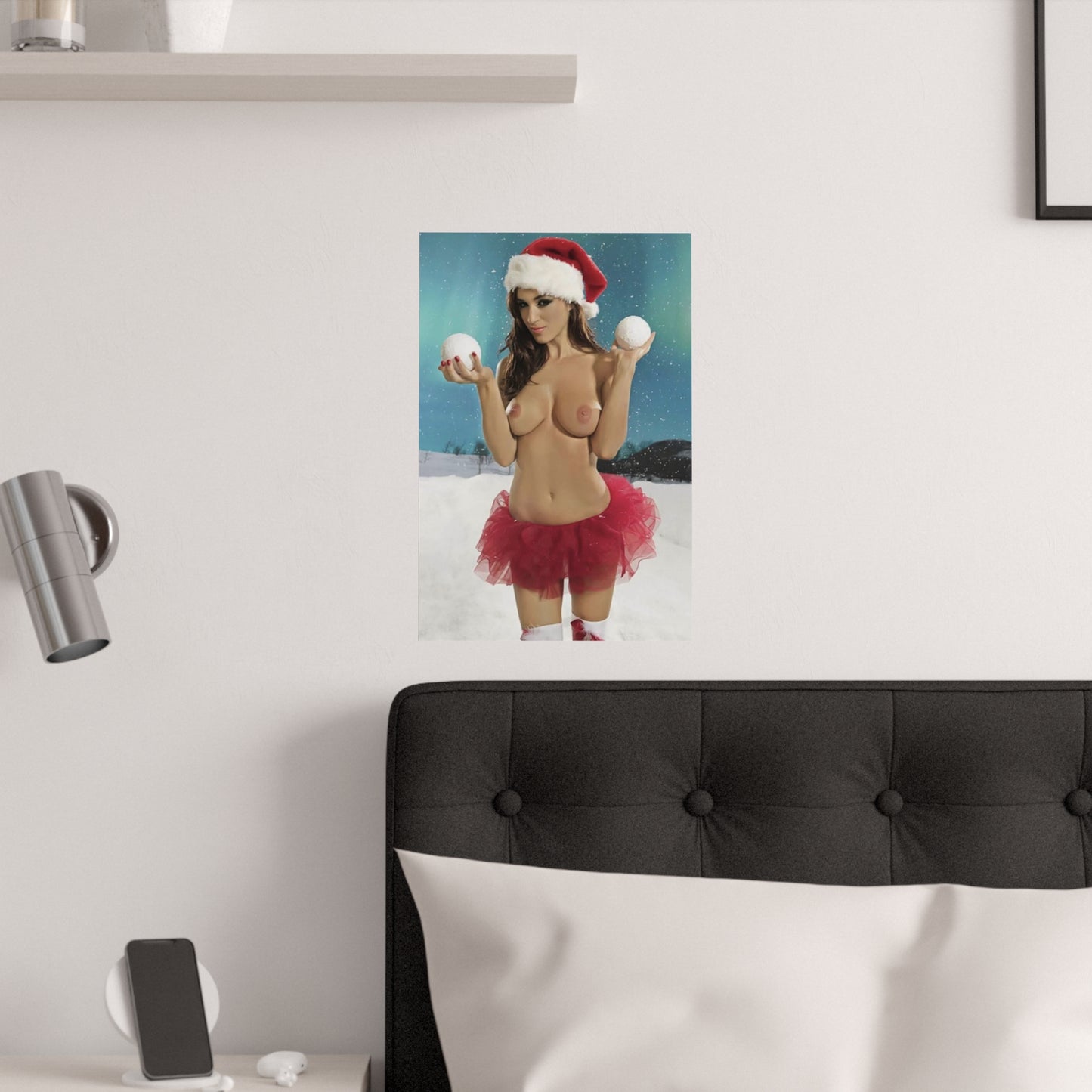 Satin Posters (210gsm) Christmas Pornstars Nude