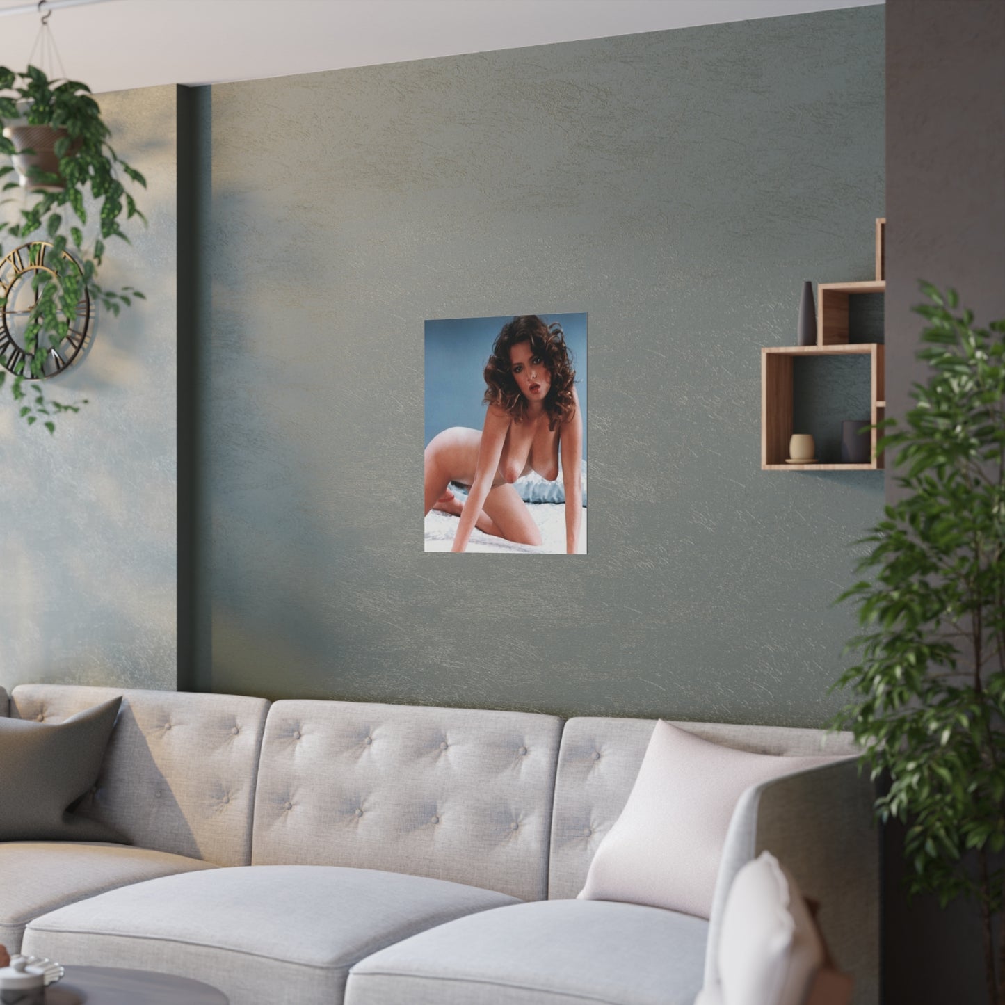 Satin Posters (210gsm) Retro Porn Star 1980s Traci