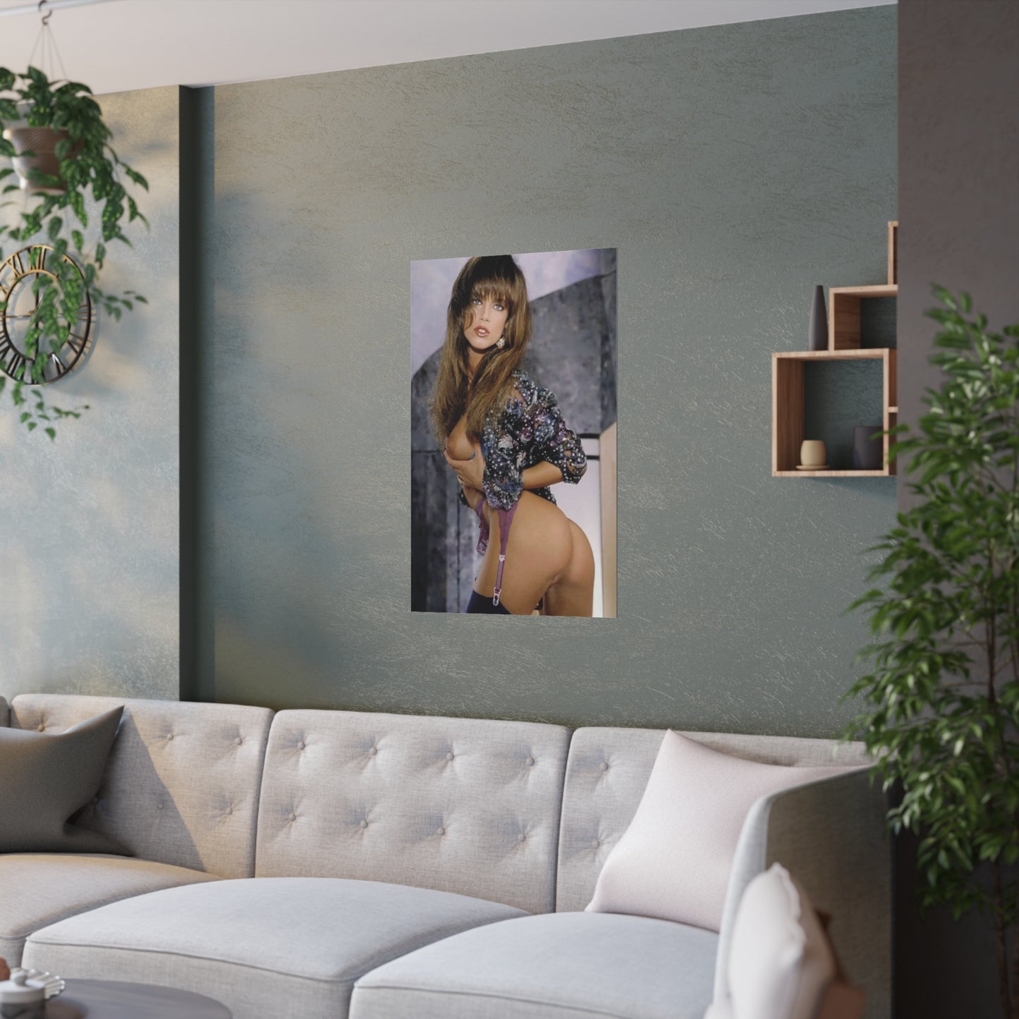 Satin Posters (210gsm) Pornstar Racquel Darrian Nude