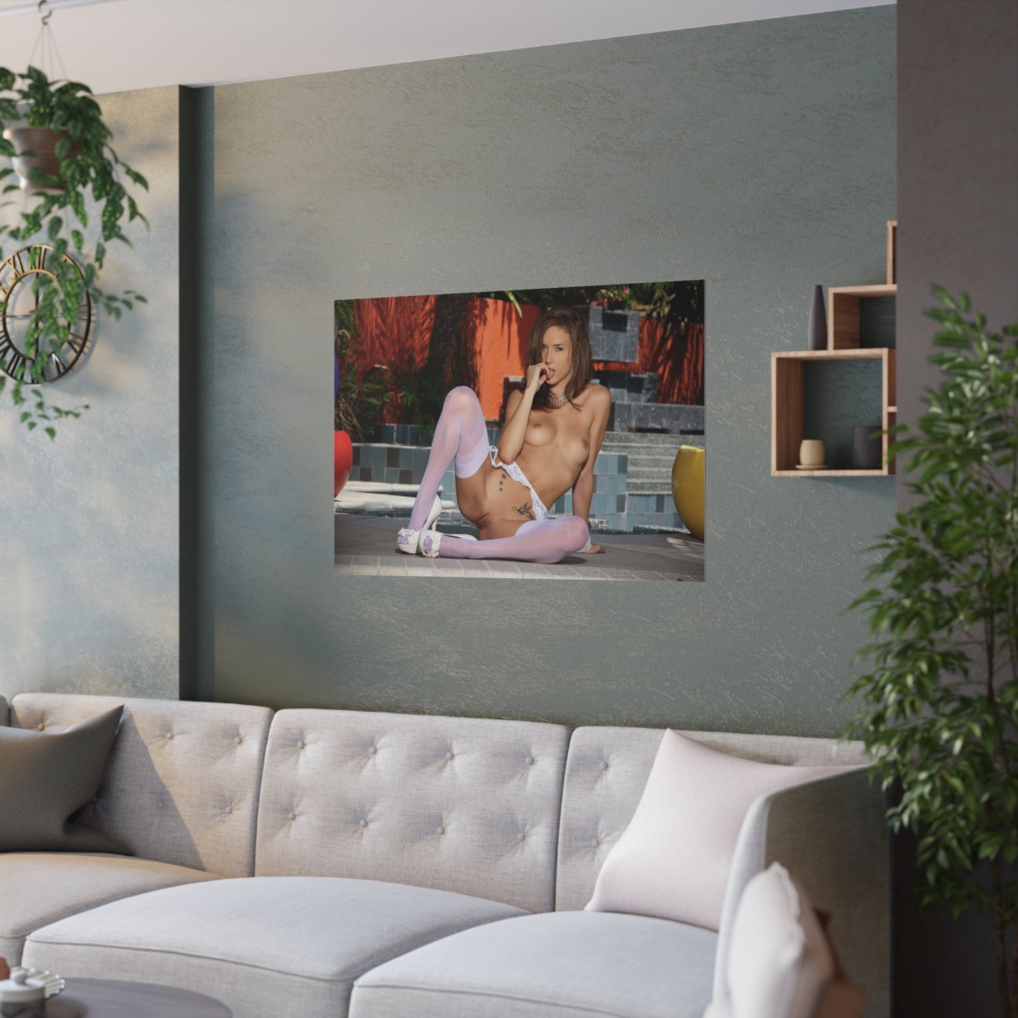 Satin Posters (210gsm) Malena Morgan Nude