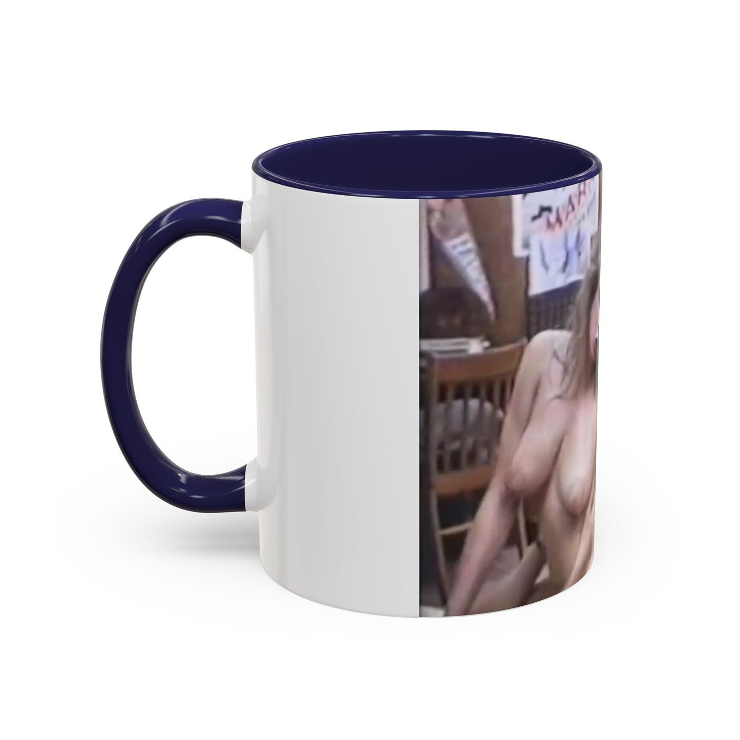 Accent Coffee Mug (11, 15oz) Traci Lords Nude Retro Porn Star