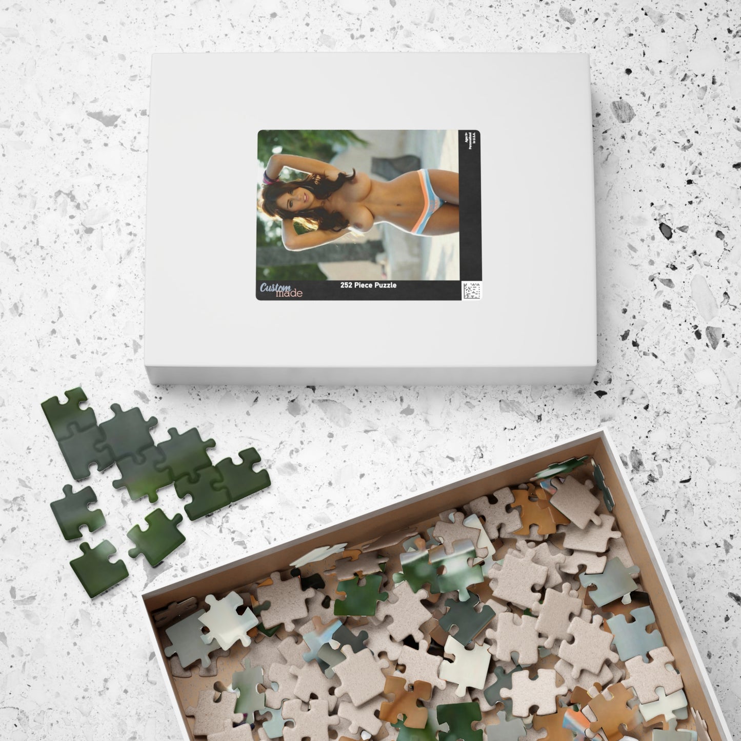 Puzzle (110, 252, 500, 1014-piece) Sexy Natural Nude