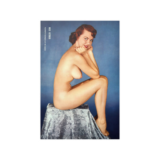Satin Posters (210gsm) Playmate October 1954 Madeline Castle