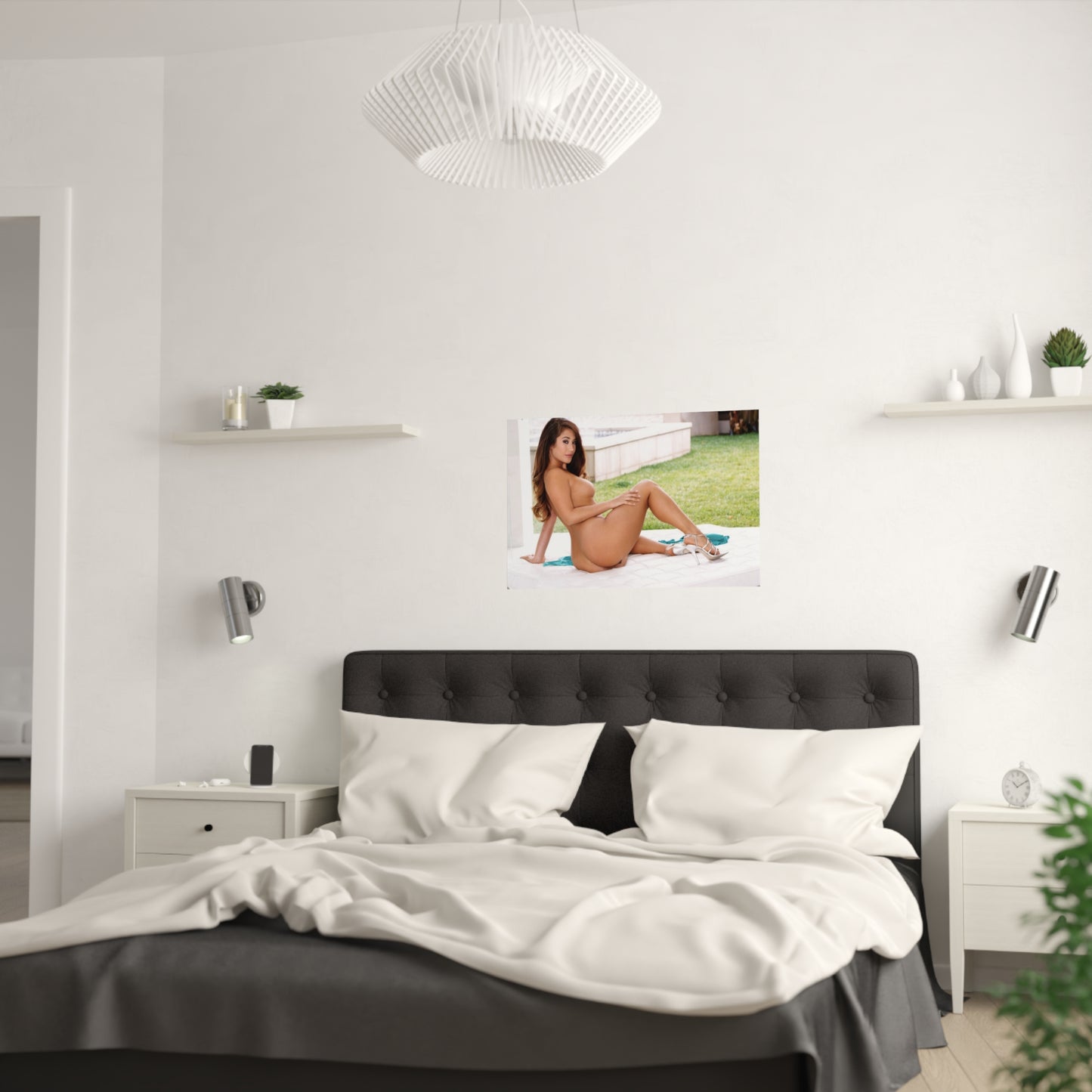 Satin Posters (210gsm) Eva Lovia Nude