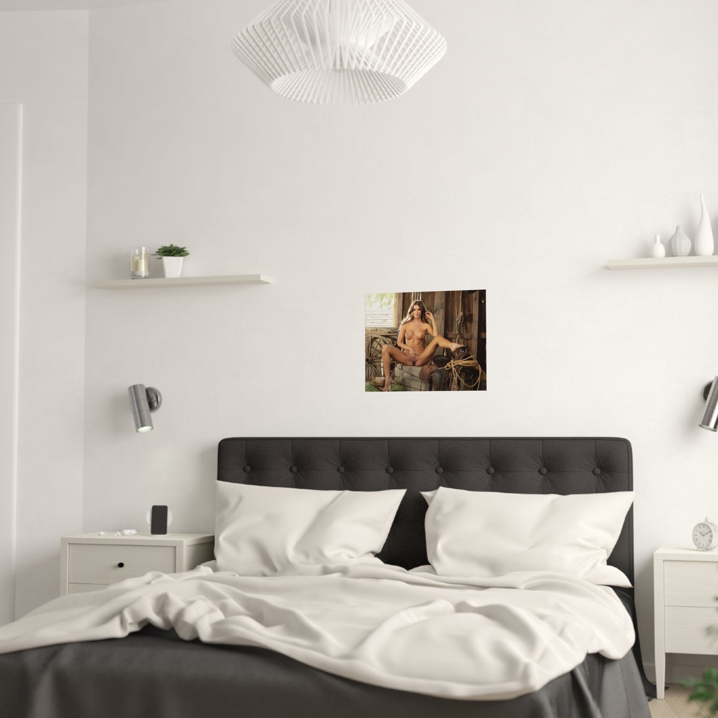 Satin Posters (210gsm) Penthouse Pet September 2021 Carolina White