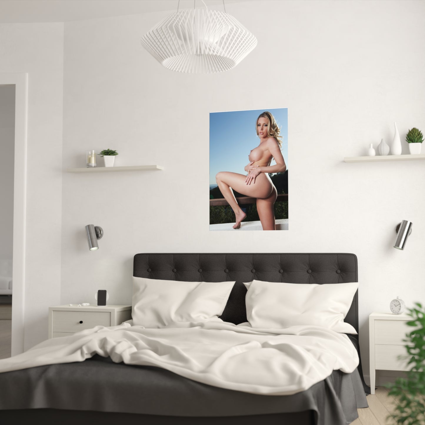 Satin Posters (210gsm) Penthouse Pet October 2012 Samantha Saint