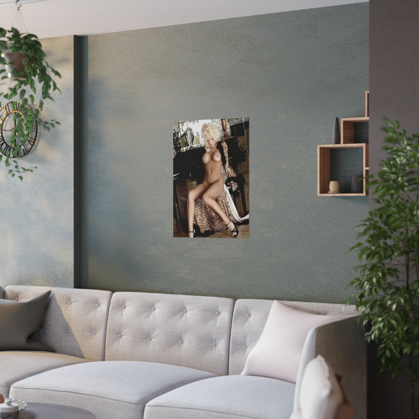 Satin Posters (210gsm) Pornstar Chloe Jones Nude