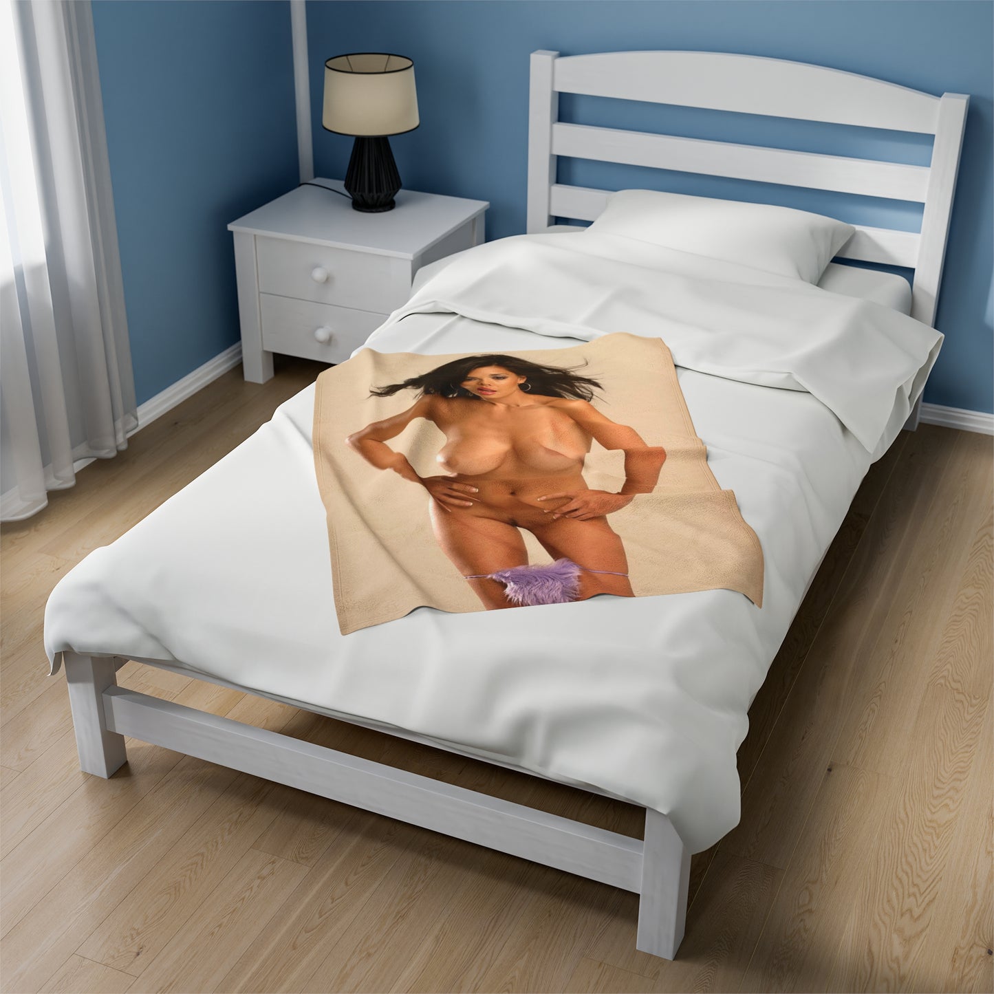 Velveteen Plush Blanket Porn Star Tera Patrick Nude