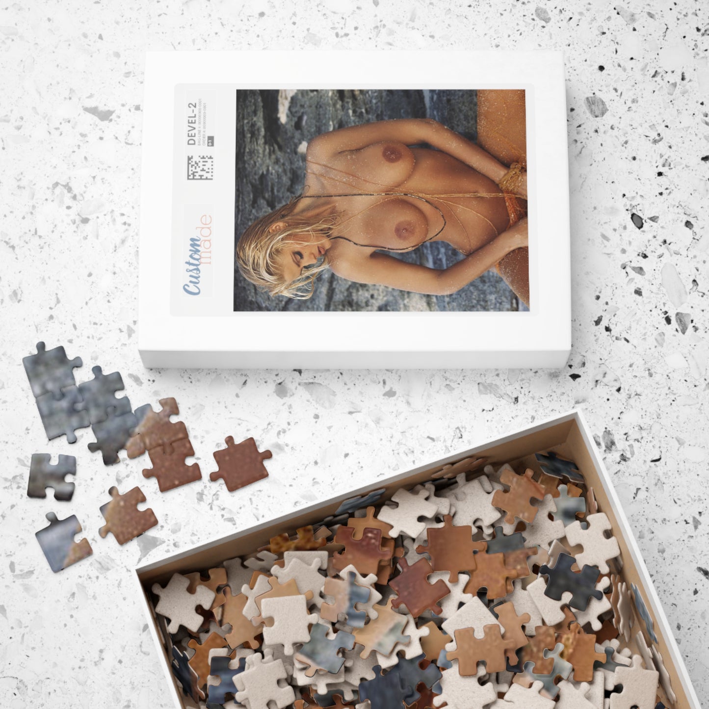 Puzzle (110, 252, 500, 1014-piece) Playboy Anna Nicole Smith Nude #5