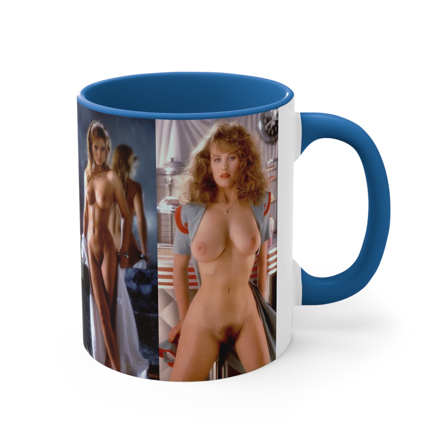 Accent Coffee Mug, 11oz Playboy Playmates 1987 May - August