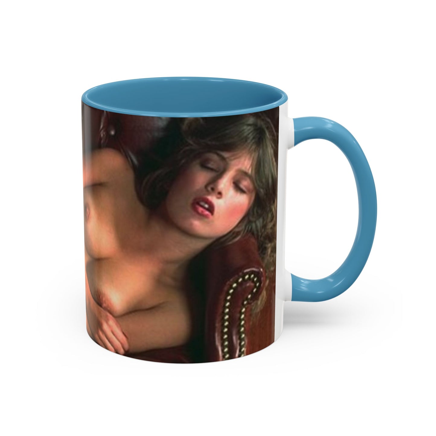 Accent Coffee Mug (11, 15oz) Retro Porn Star Traci Lords