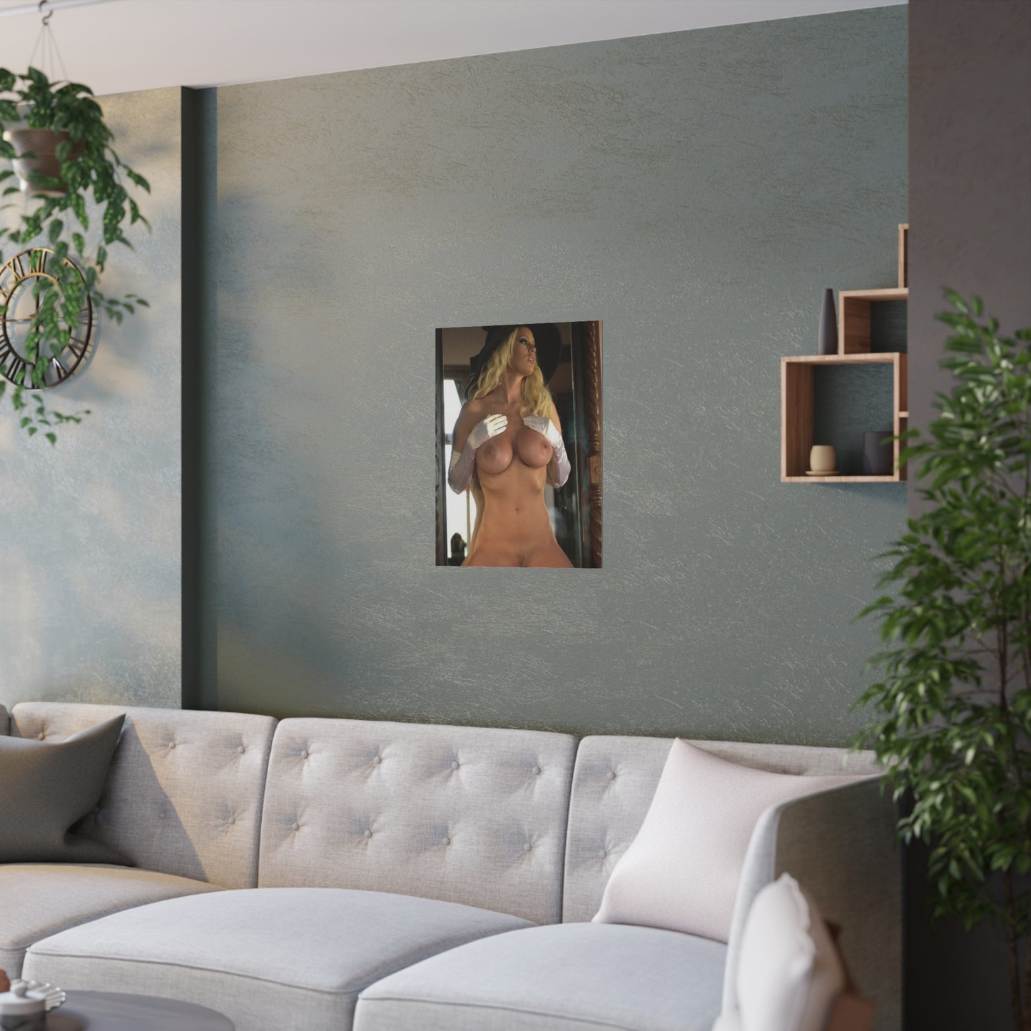 Satin Posters (210gsm) Pornstar Jenna Jameson Nude