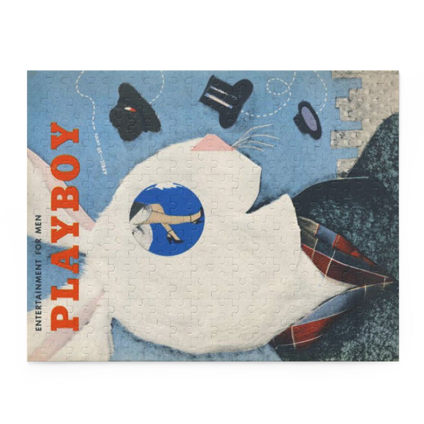 Puzzle (120, 252, 500-Piece) Playboy Cover April 1954