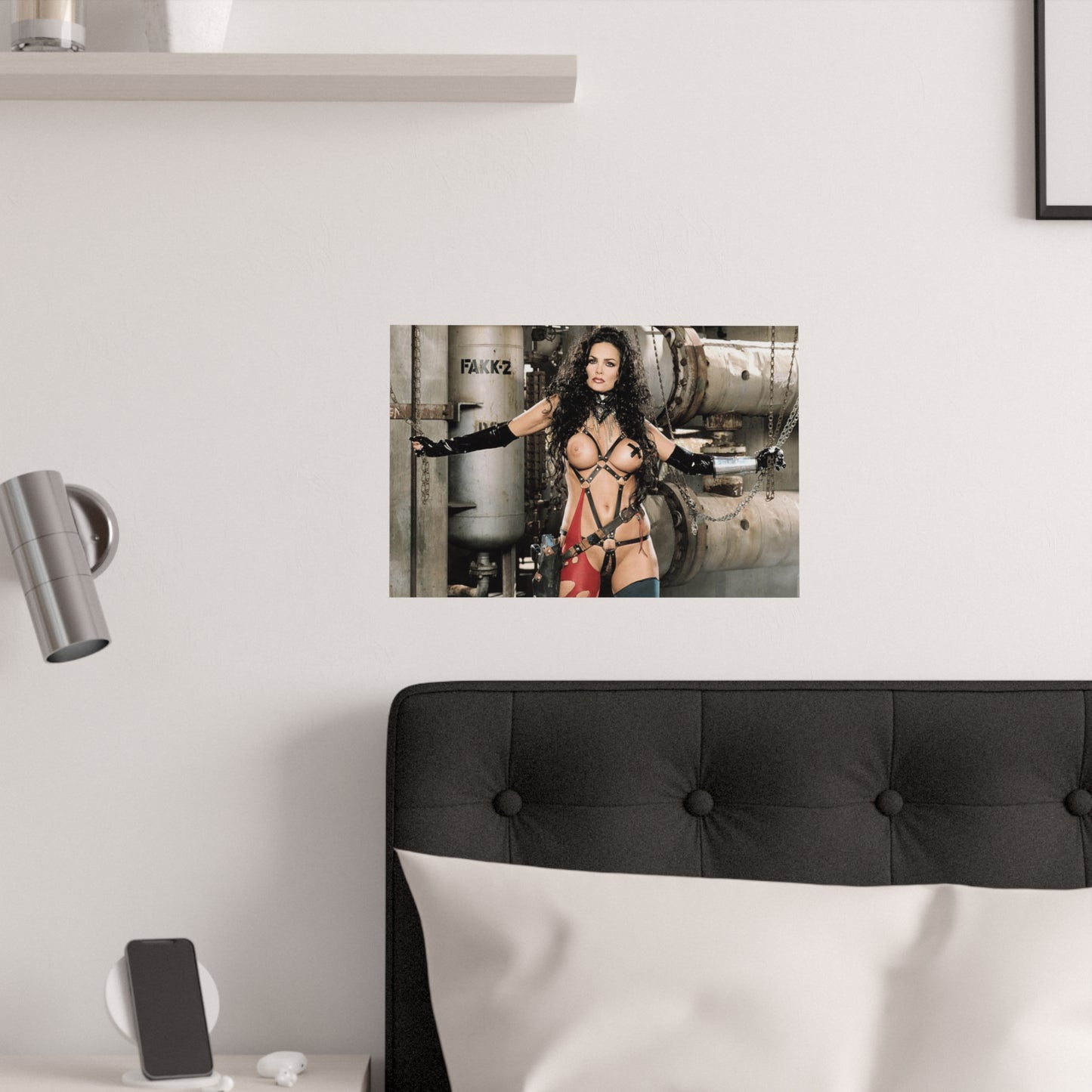 Satin Posters (210gsm) Retro Adult Star Julie Strain