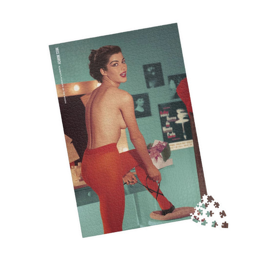 Puzzle (110, 252, 500, 1014-piece) Playboy Playmate March 1957 Sandra Edwards