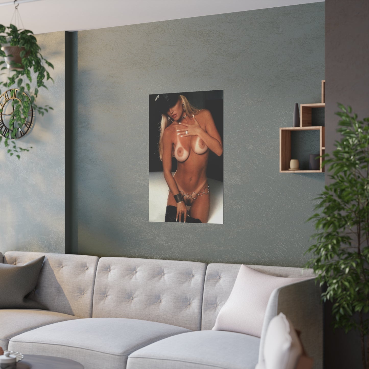 Satin Posters (210gsm) Pornstar Racquel Darrian Nude