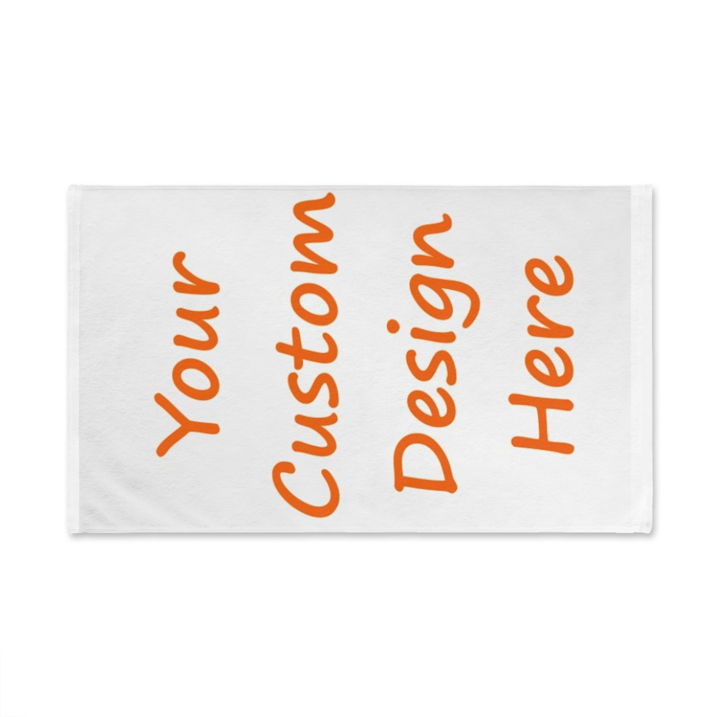 Hand Towel Custom Purchase & Message Artwork! No Limits!