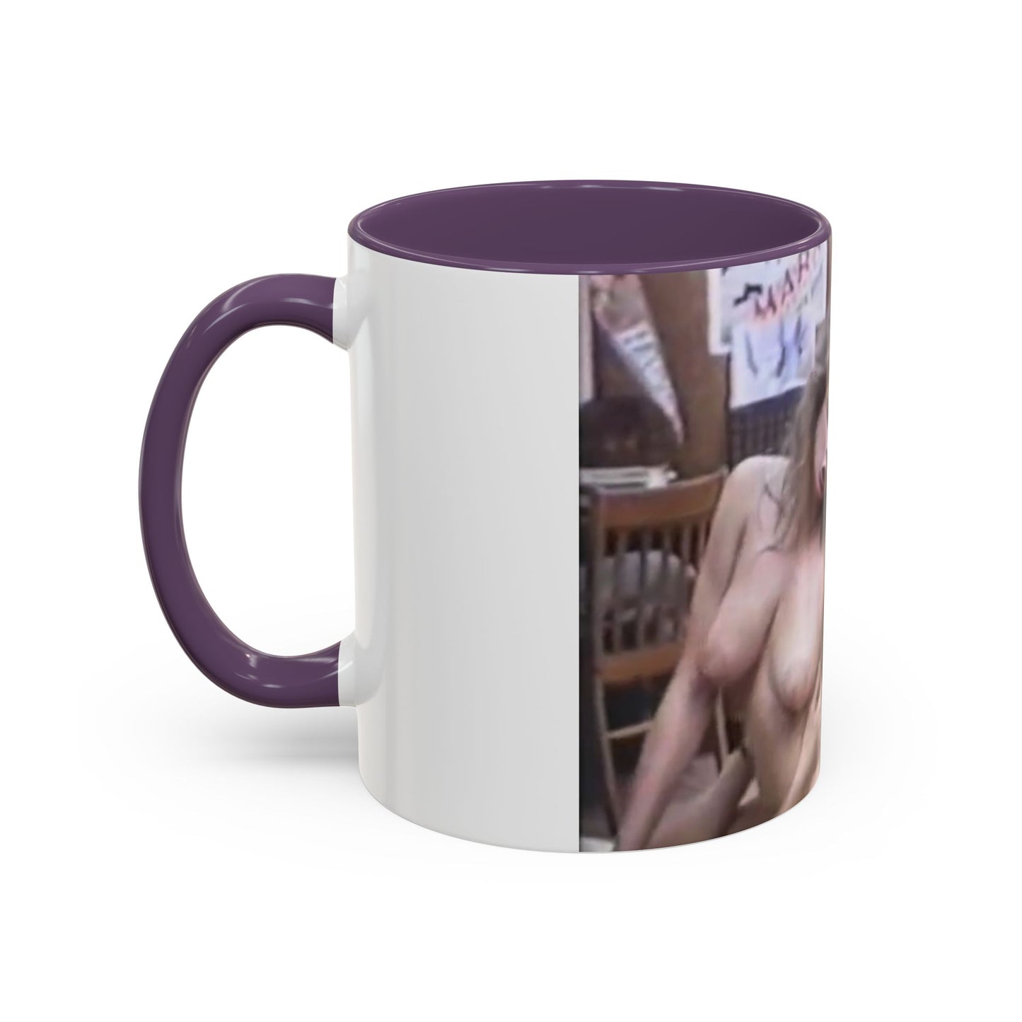 Accent Coffee Mug (11, 15oz) Traci Lords Nude Retro Porn Star