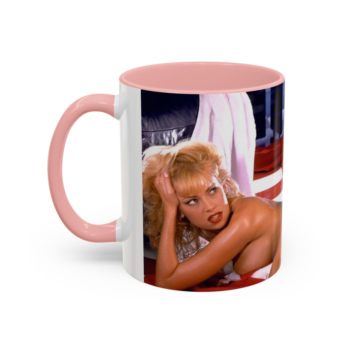 Accent Coffee Mug (11, 15oz) Traci Lords Nude