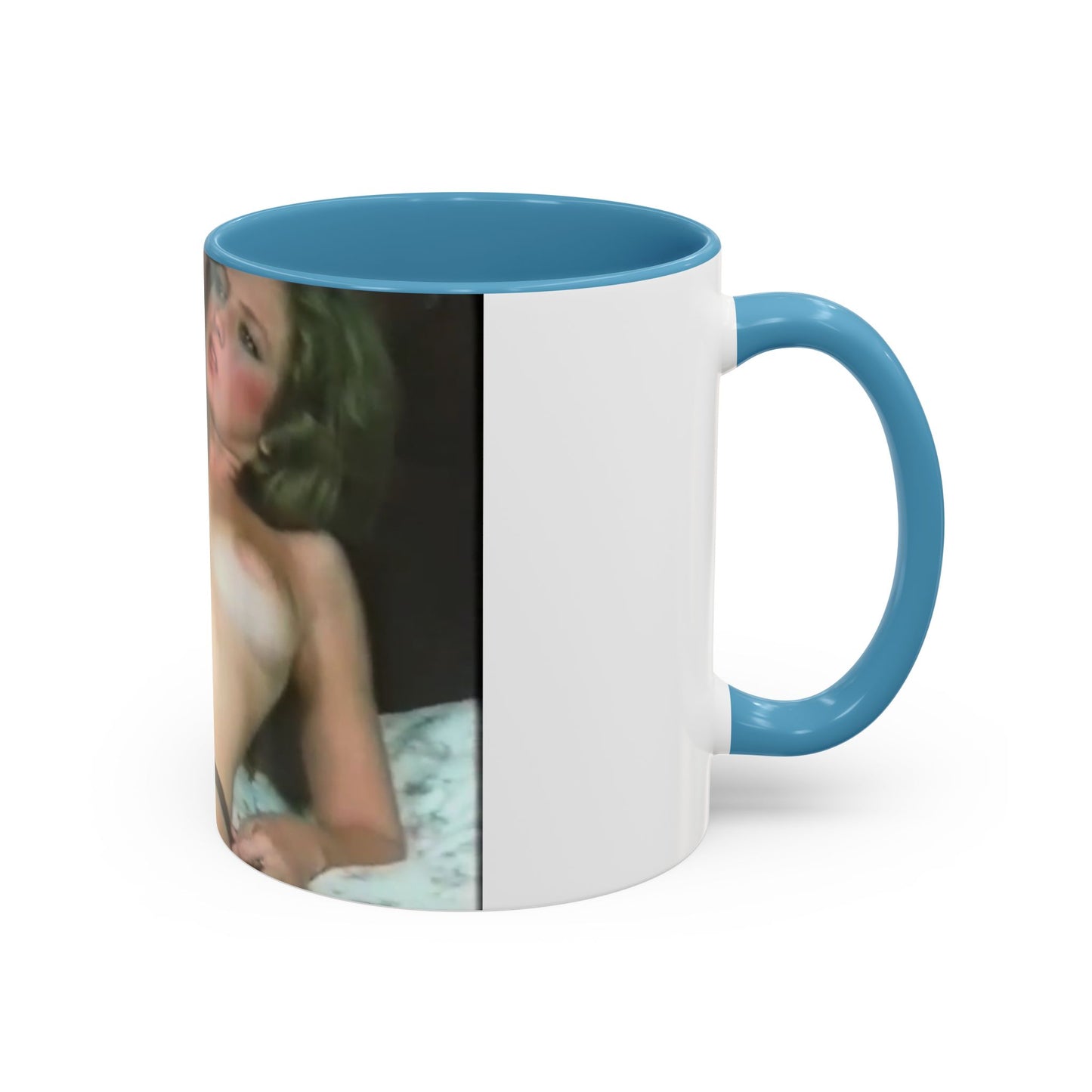 Accent Coffee Mug (11, 15oz) Traci Lords Nude