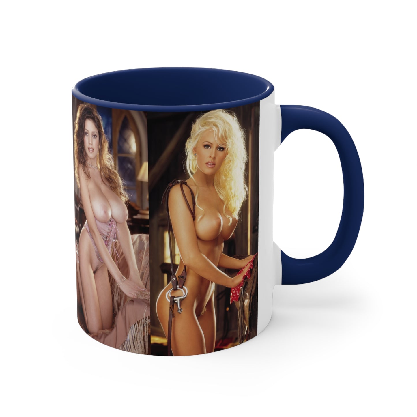 Accent Coffee Mug, 11oz Playboy Playmates 2001 January - April