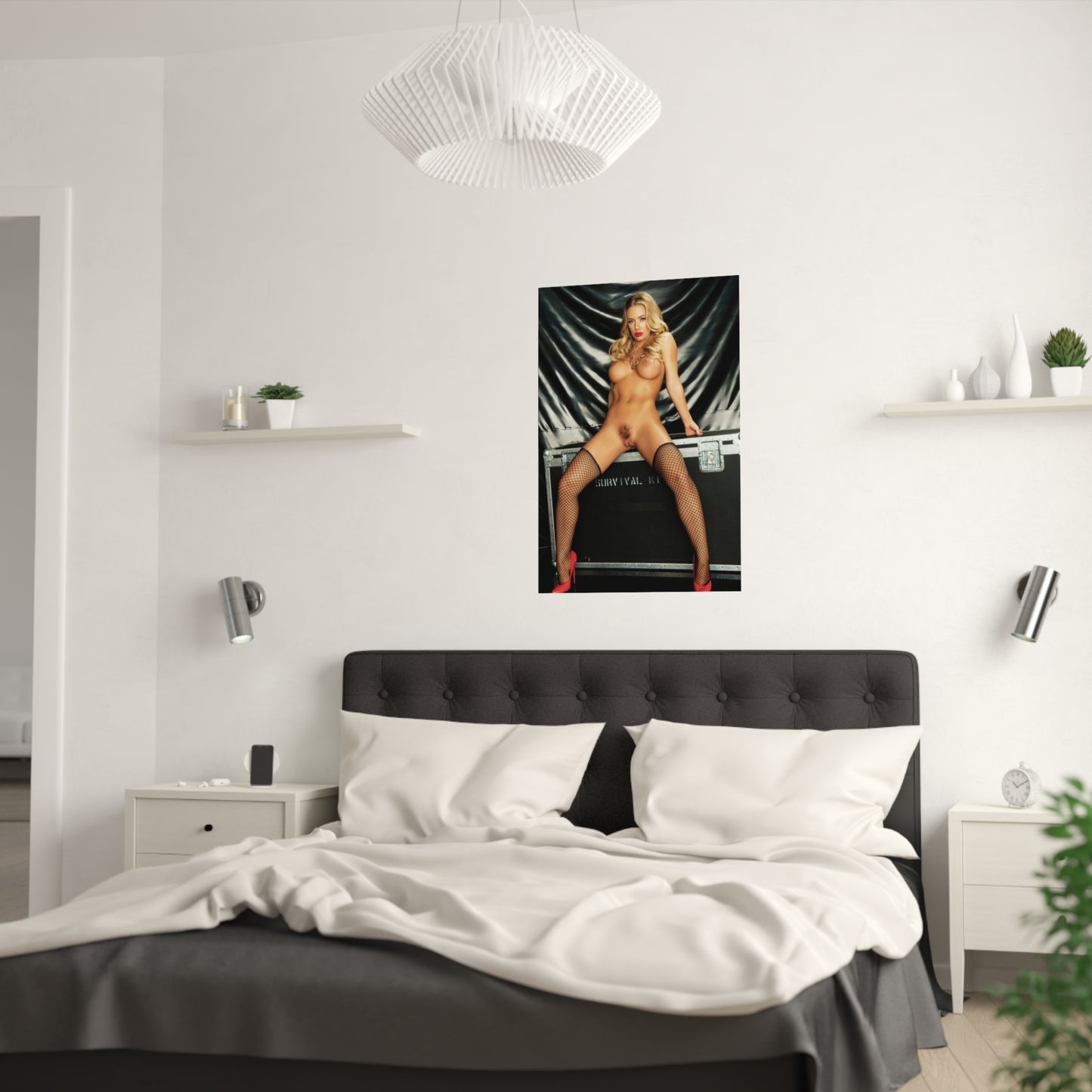 Satin Posters (210gsm) Penthouse Pet August 2012 Nicole Aniston