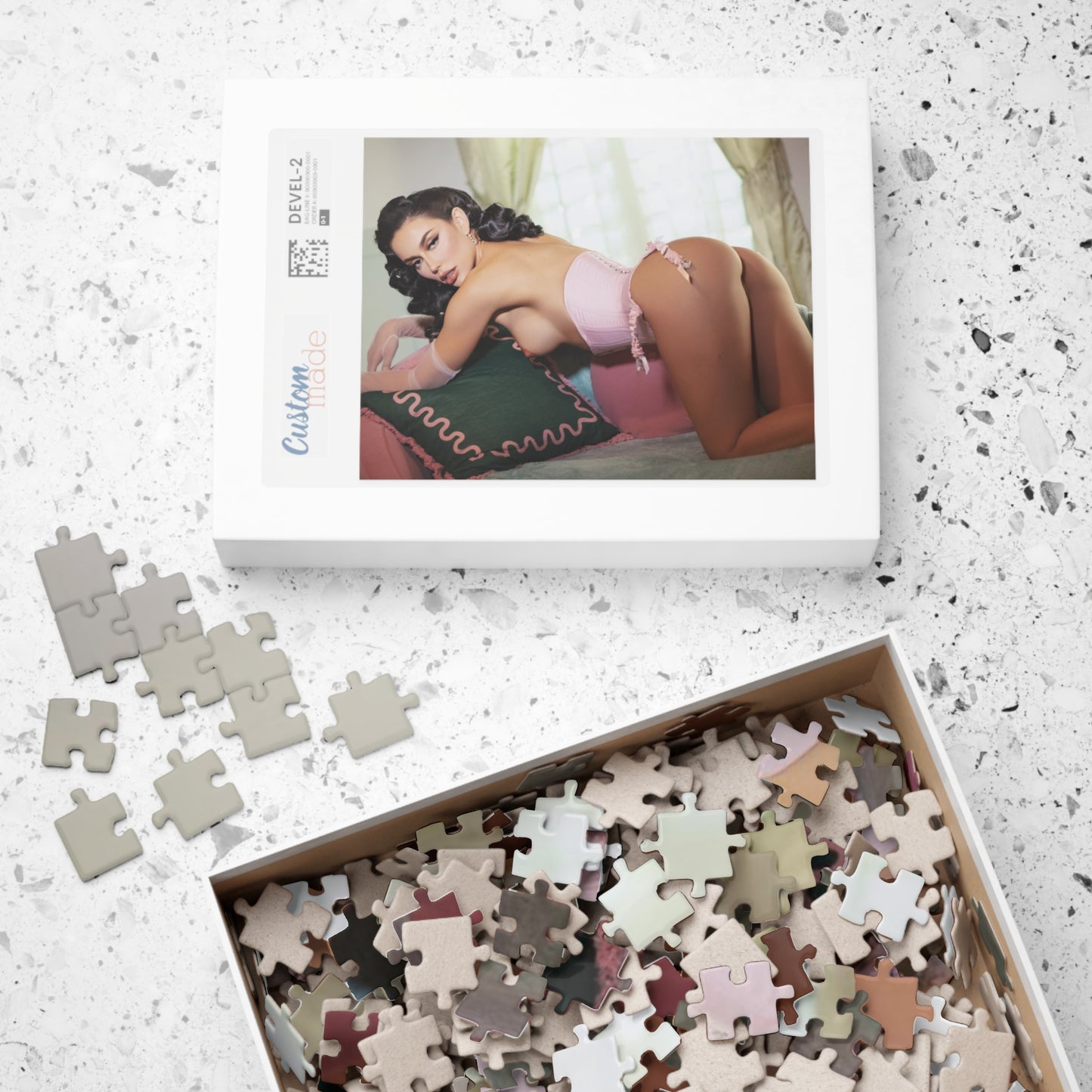 Puzzle (110, 252, 500, 1014-piece) Penthouse Pet March 2023 Bryona Ashly