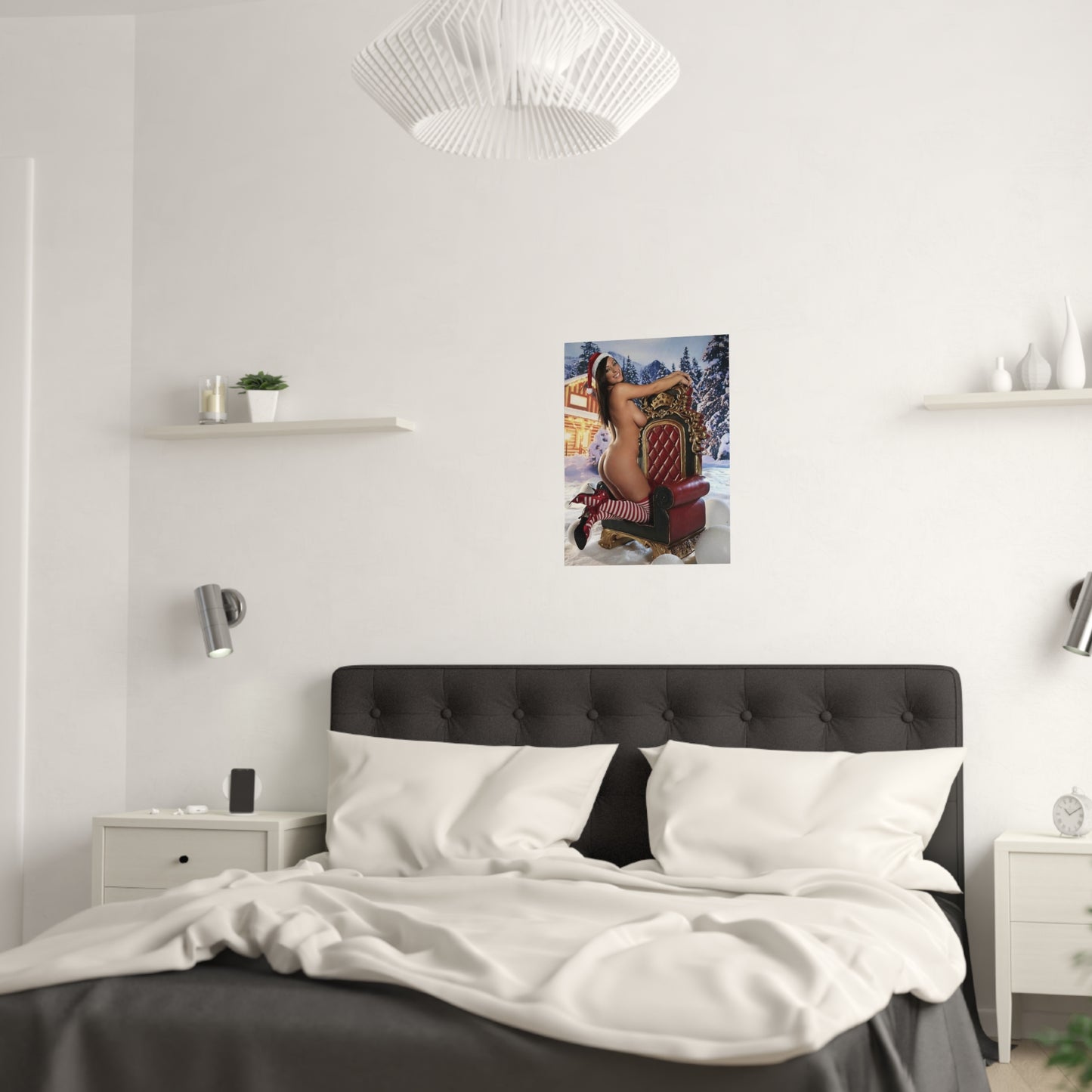 Satin Posters (210gsm) Christmas Pornstars Nude