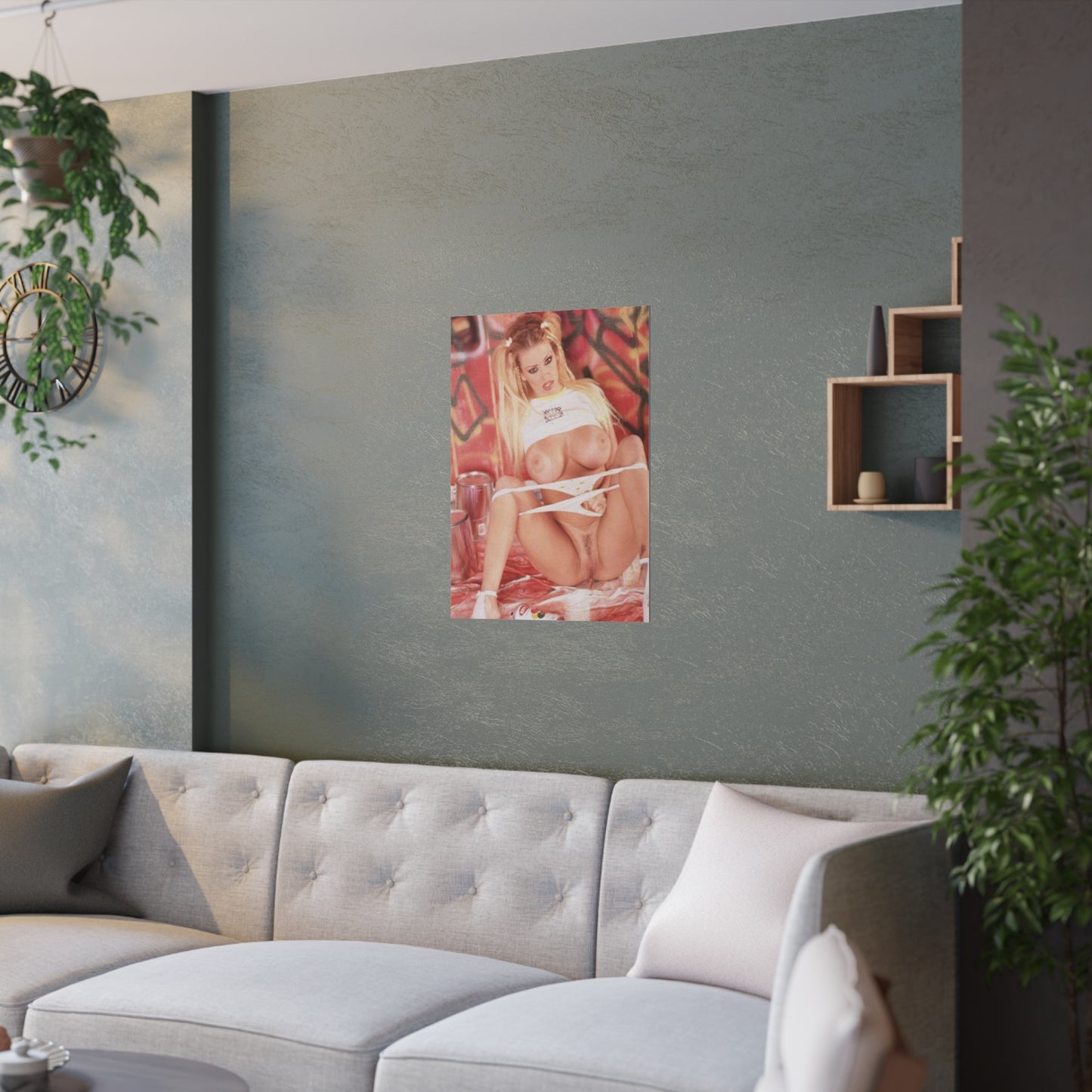 Satin Posters (210gsm) Pornstar Jenna Jameson Nude
