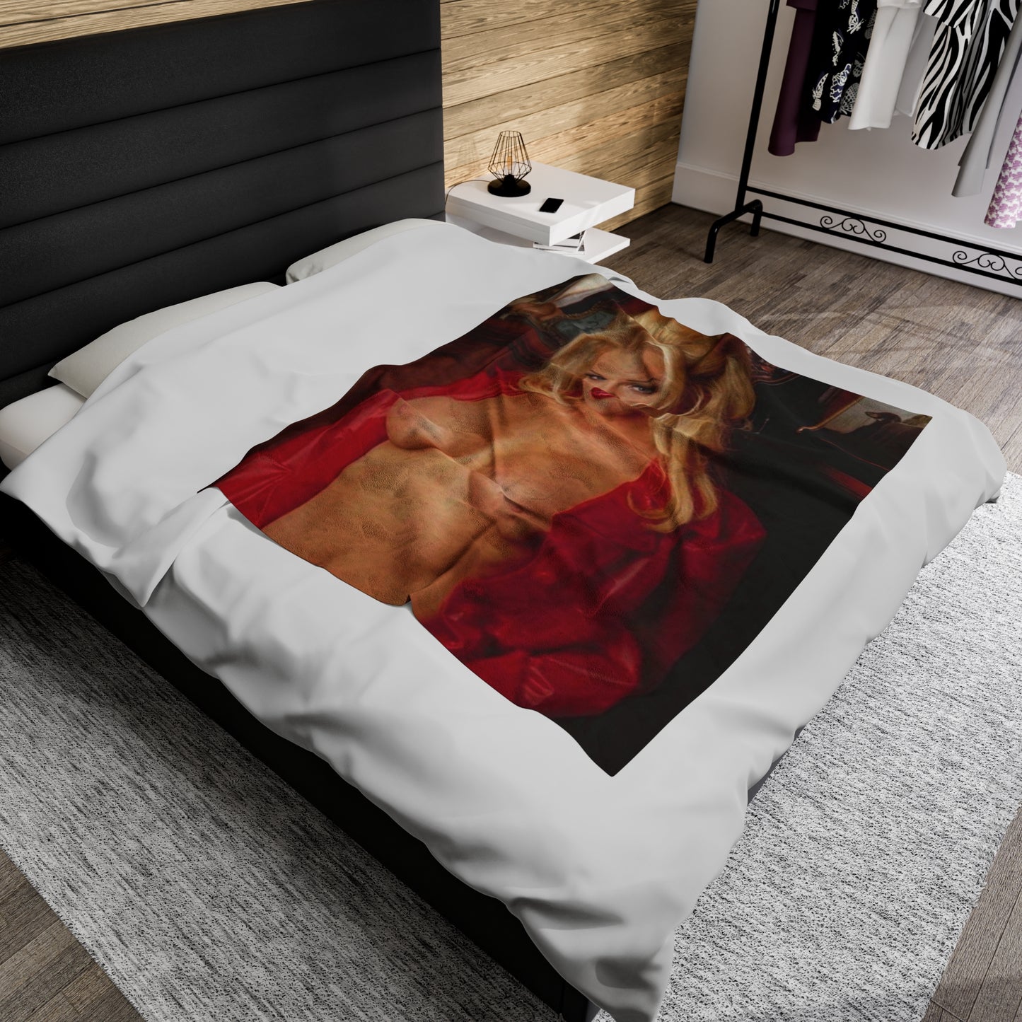 Velveteen Plush Blanket Pornstar Nikki Tyler Nude