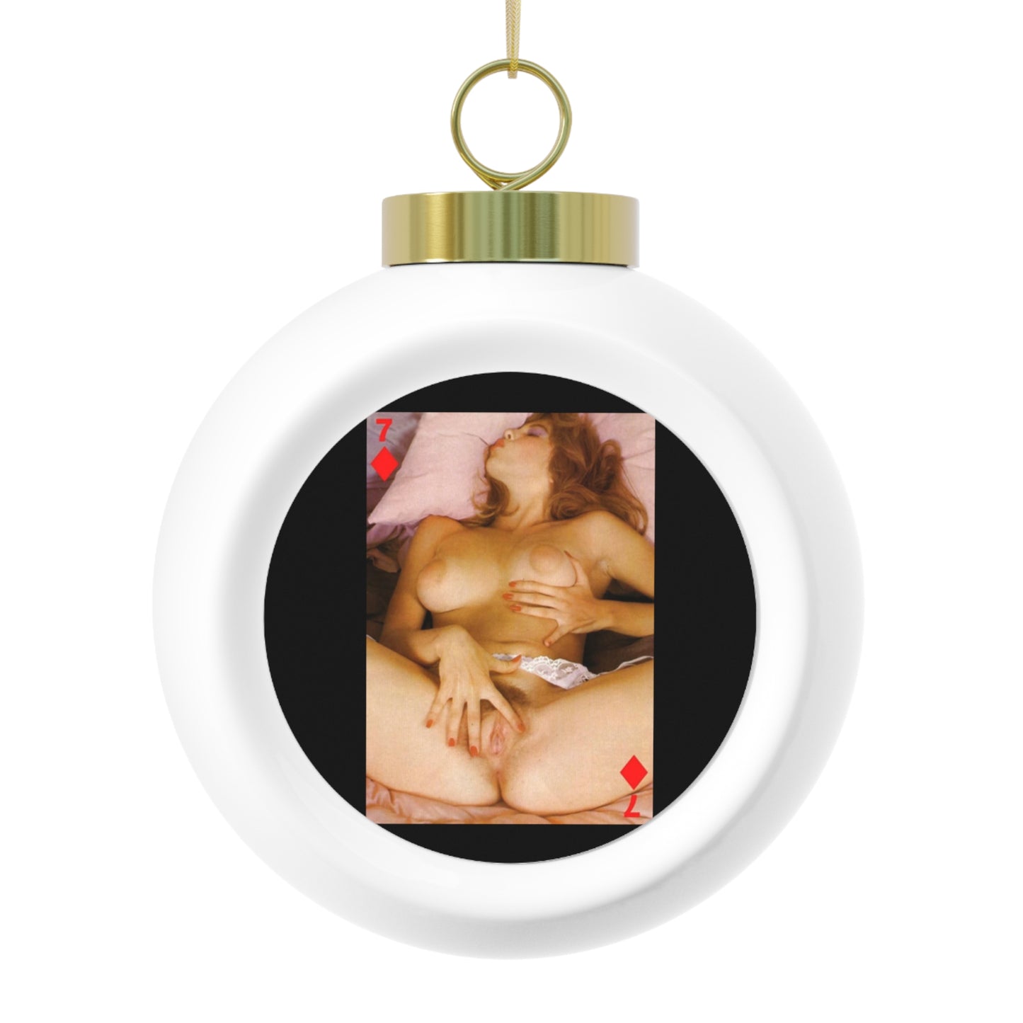 Christmas Ball Ornament Retro Porn Star Traci Lords Nude Naked