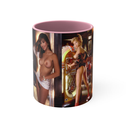 Accent Coffee Mug, 11oz Playboy Playmates 1991 January - April