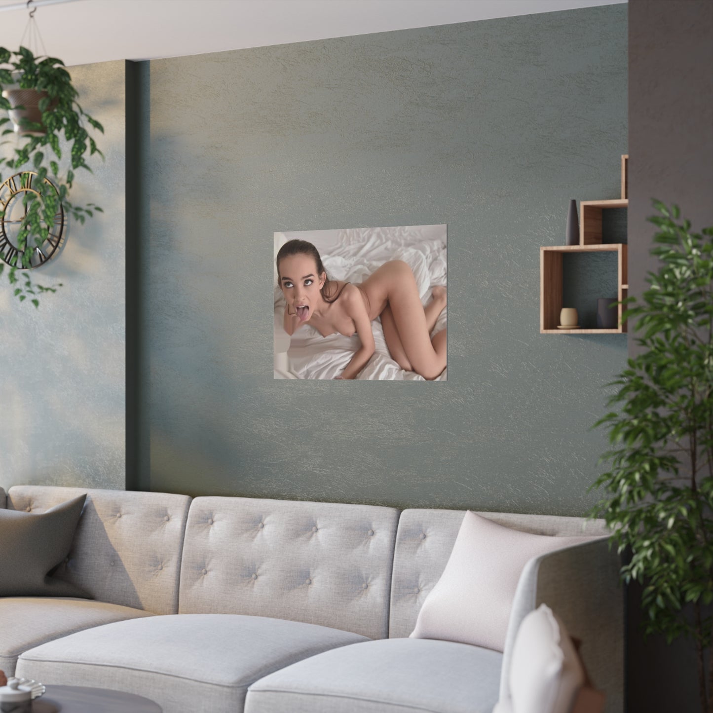 Satin Posters (210gsm) Charity Crawford Nude