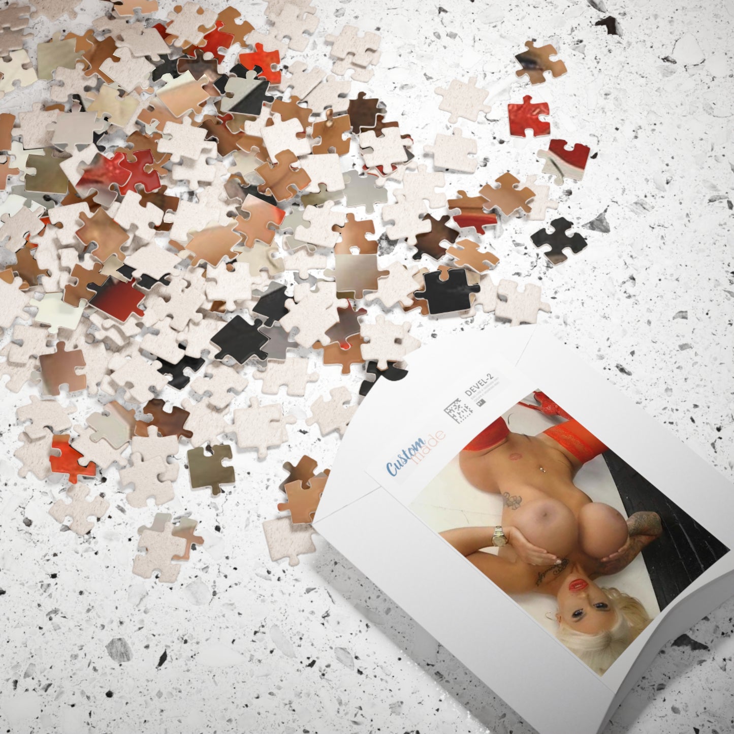 Puzzle (110, 252, 520, 1014-piece) Busty Candy Charms Nude