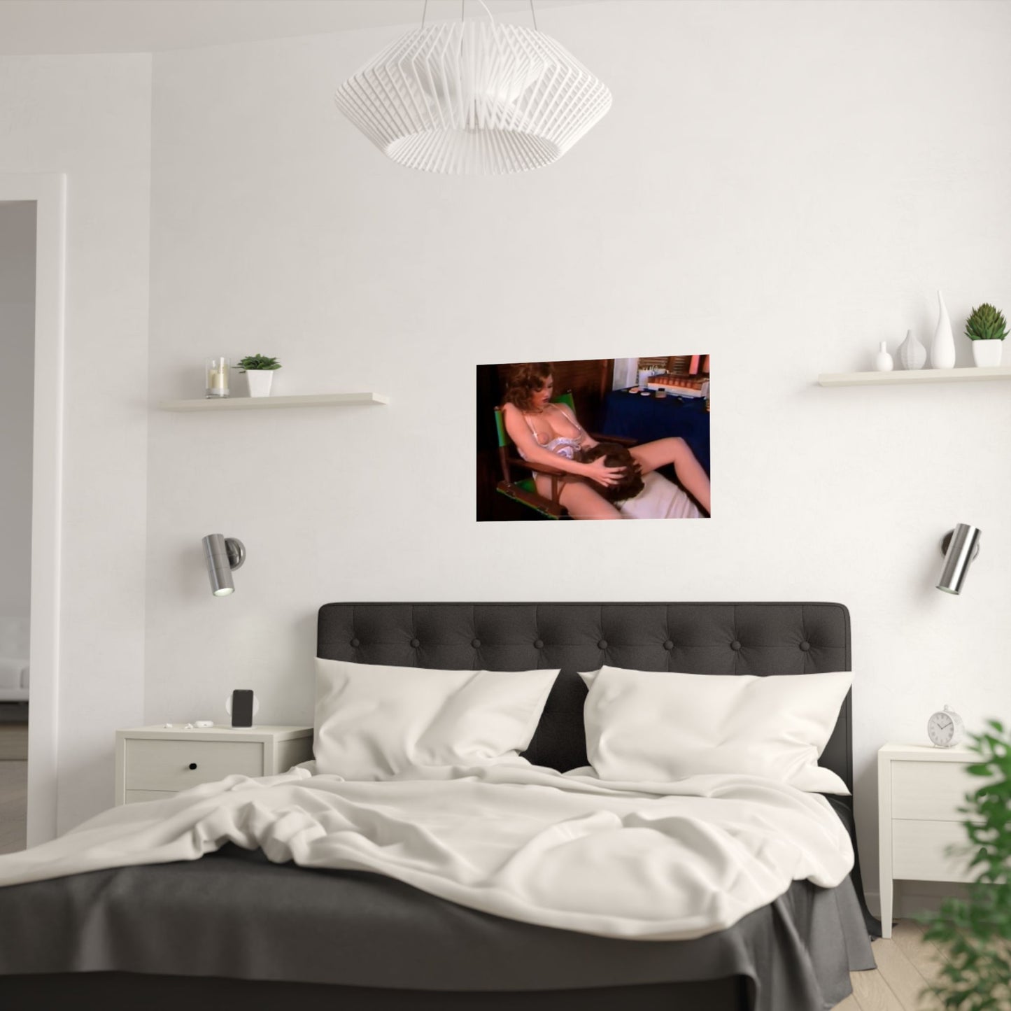 Satin Posters (210gsm) Traci Lords Nude Retro Porn Star