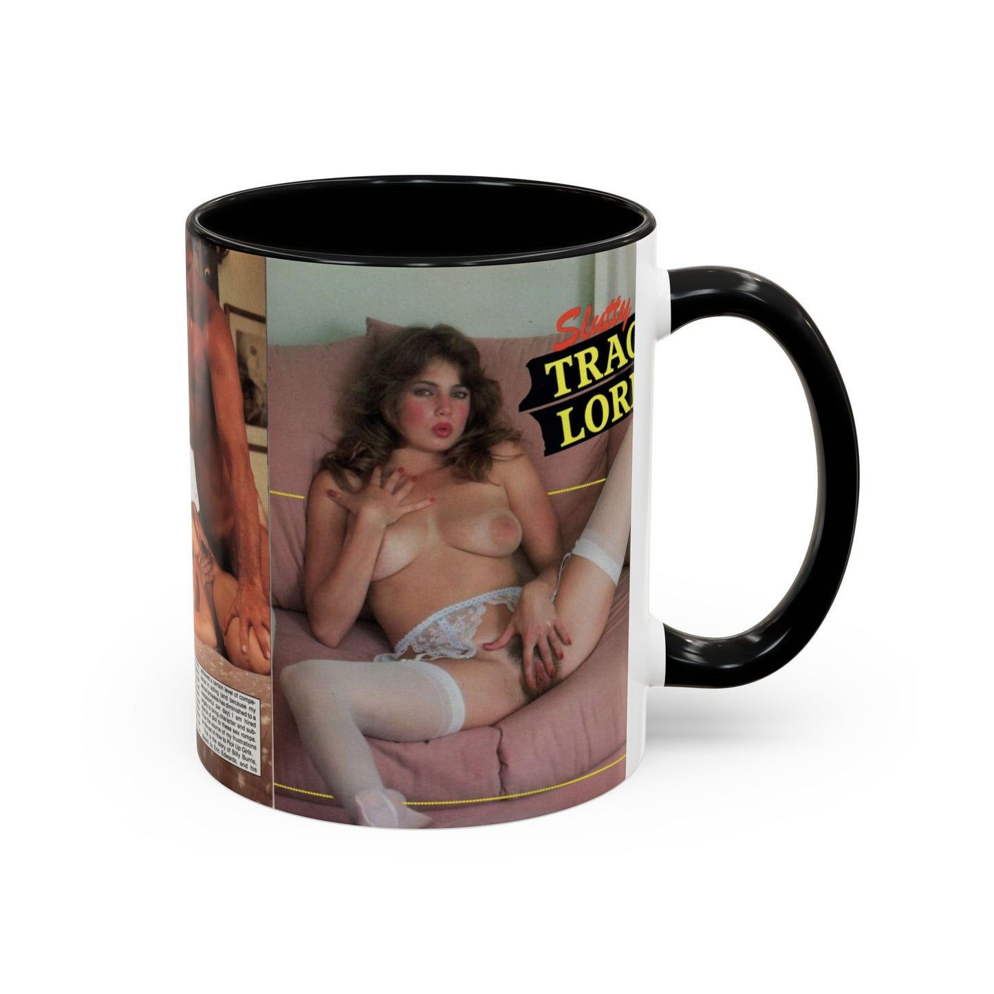 Accent Coffee Mug (11, 15oz) Traci Lords Nude
