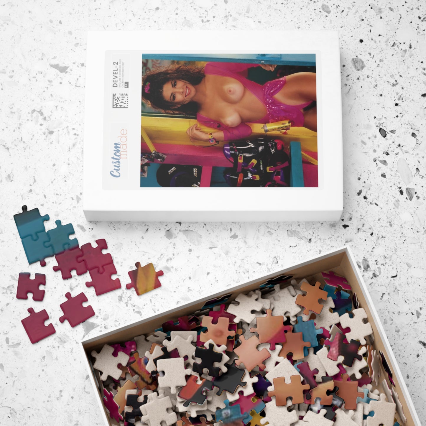 Puzzle (110, 252, 500, 1014-piece) Playboy Playmate August 1994 Maria Checa