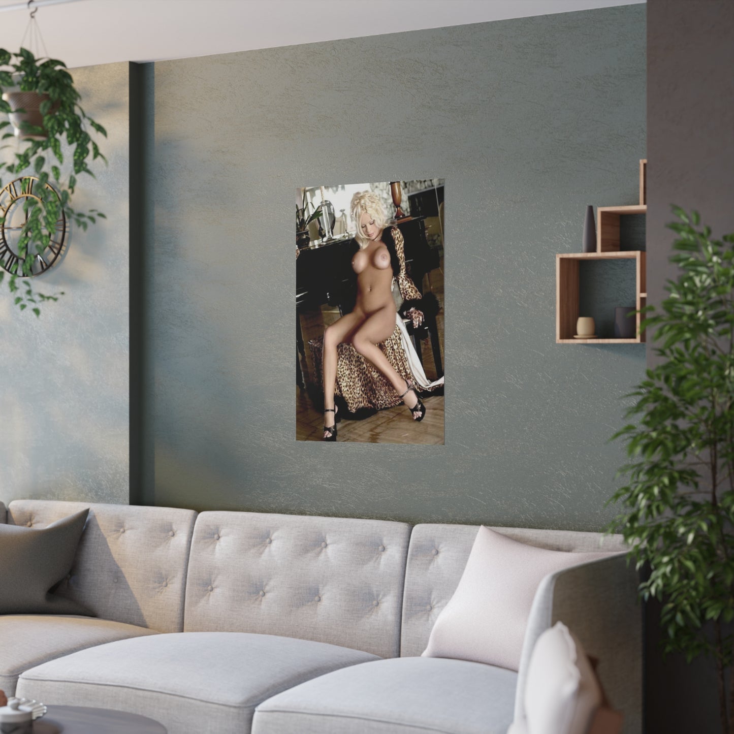 Satin Posters (210gsm) Pornstar Chloe Jones Nude