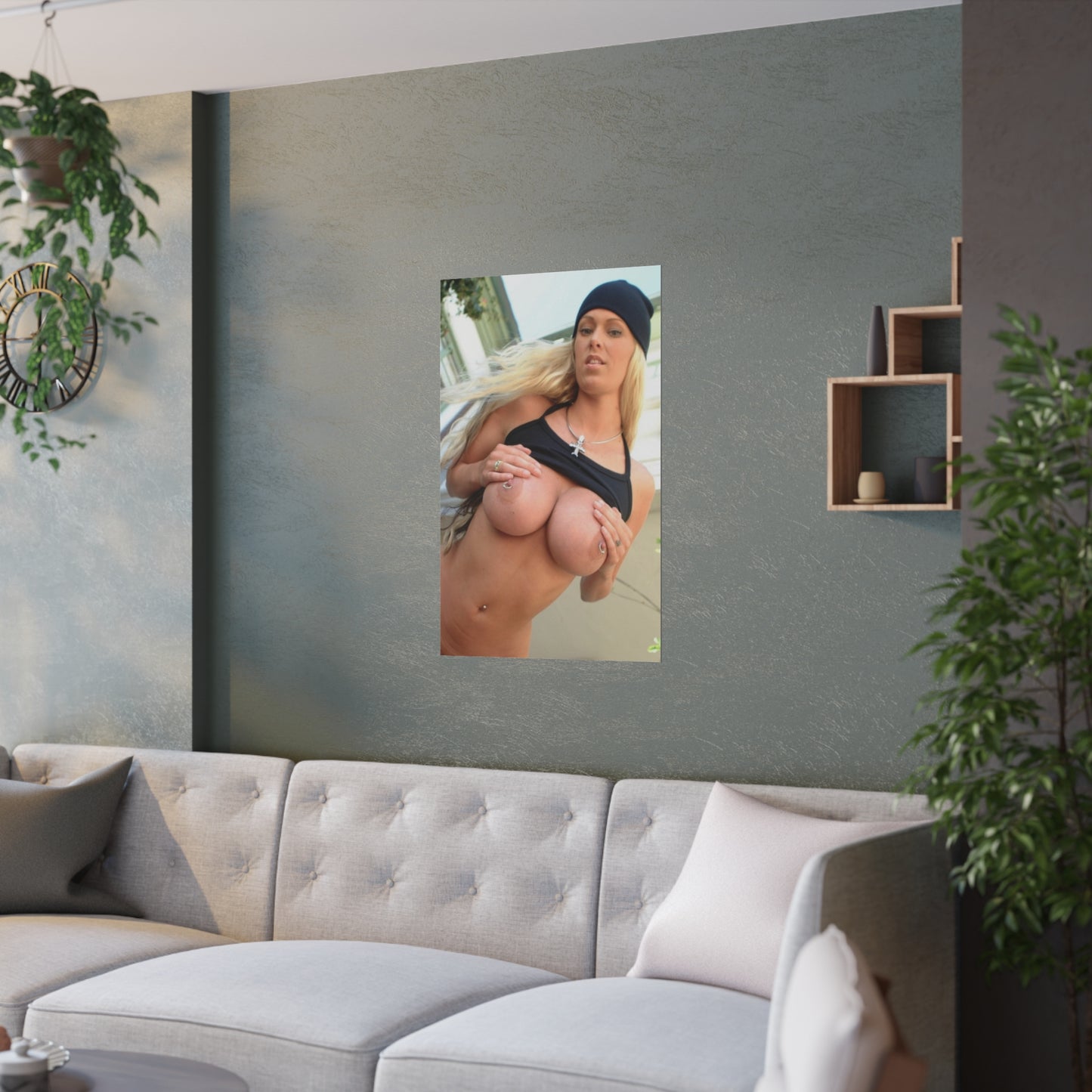 Satin Posters (210gsm) Pornstar Jenna Jameson Nude